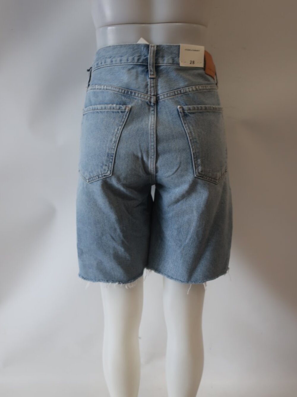 NWT Womens COH Citizens of Humanity (Item-212) Blue Ambrosio High Road Short 28 - Picture 8 of 11